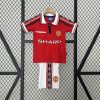 Manchester United 98/99 Home Kids Kit