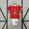 Manchester United 05/06 Home Kids Kit