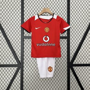 kb-161463391-1 Manchester United 05/06 Home Kids Kit