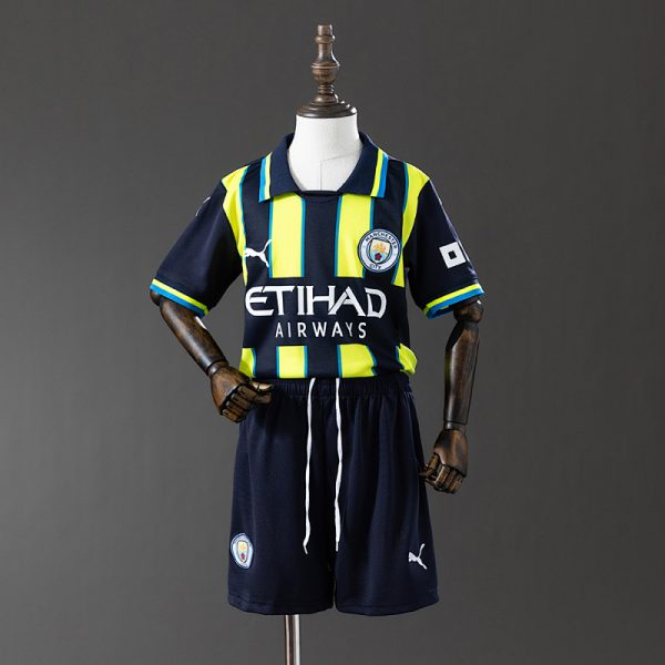 Manchester City 24/25 Away Kids Kit