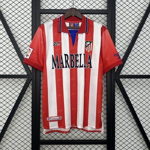 Atletico Madrid 98/99 Home Retro Jersey