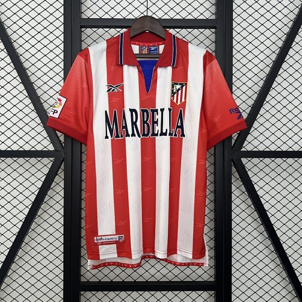 Atletico Madrid 98/99 Home Retro Jersey