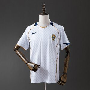 Portugal 2004 Away Retro Jersey