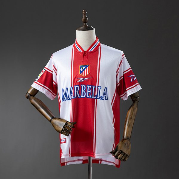 Atletico Madrid 99/00 Home Retro Jersey