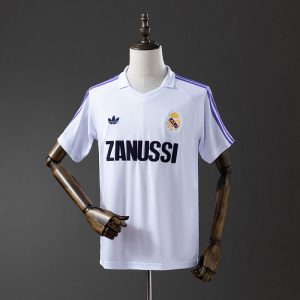 Real Madrid 84/85 Home Retro Jersey