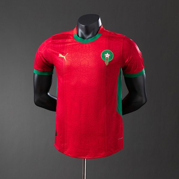 Morocco 2025 Home Player Version Jersey
