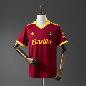 Roma 91/92 Home Retro Jersey