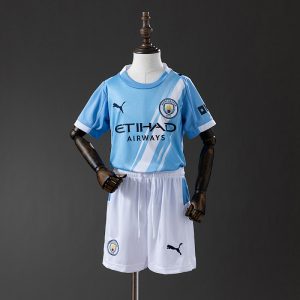Manchester City 25/26 Home Kids Kit