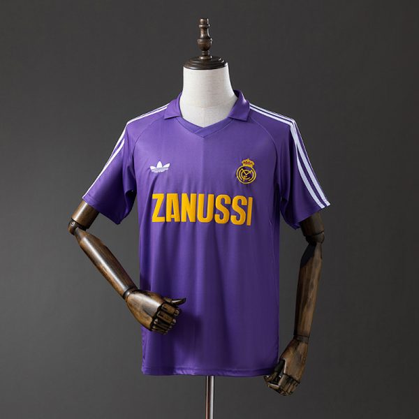 Real Madrid 84/85 Away Retro Jersey