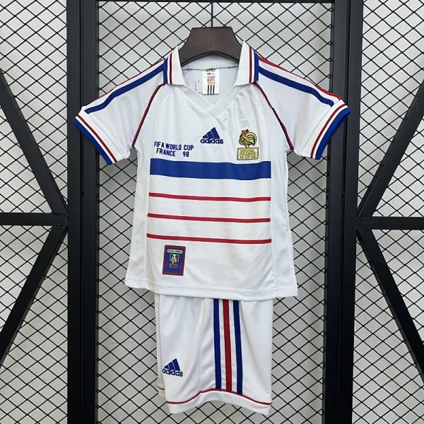 France 1998 Away Kids Kit