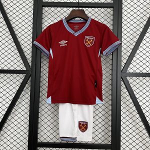 West Ham United 25/26 Home Kids Kit