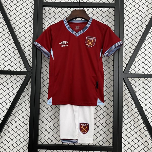 West Ham United 25/26 Home Kids Kit