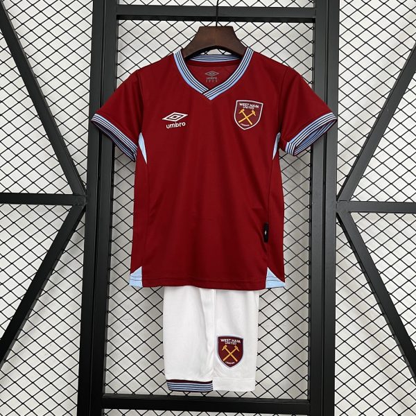 West Ham United 25/26 Home Kids Kit