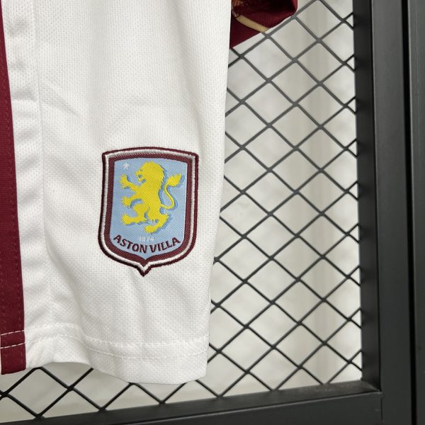 Aston Villa 25/26 Home Kids Kit