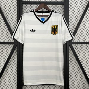 Germany 1984 White Retro Jersey