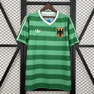 Germany 1984 Green Retro Jersey