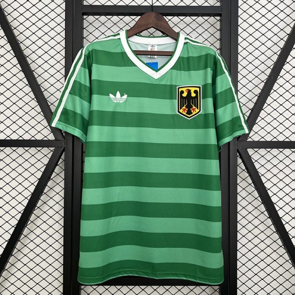Germany 1984 Green Retro Jersey
