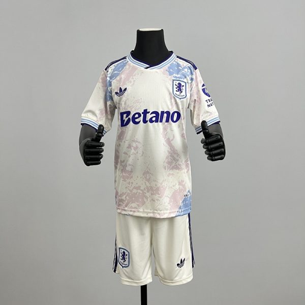 Aston Villa 25/26 Third Kids Kit