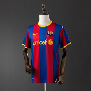 Barcelona 10/11 Home Retro Jersey