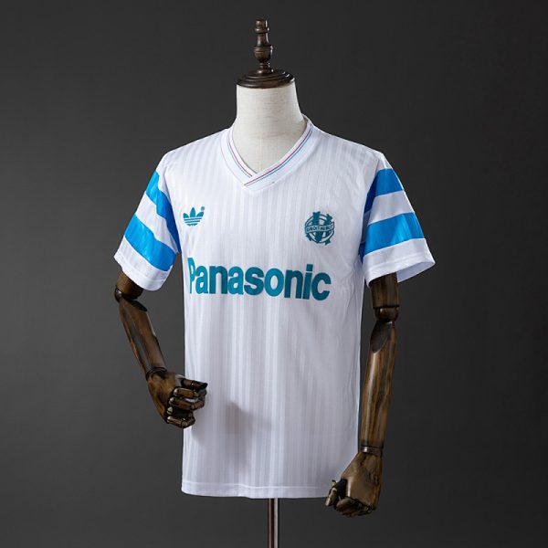 kb-212241615-1 Marseille 1990 Home Retro Jersey
