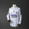 Real Madrid 06/07 Home Long Sleeve Retro Jersey
