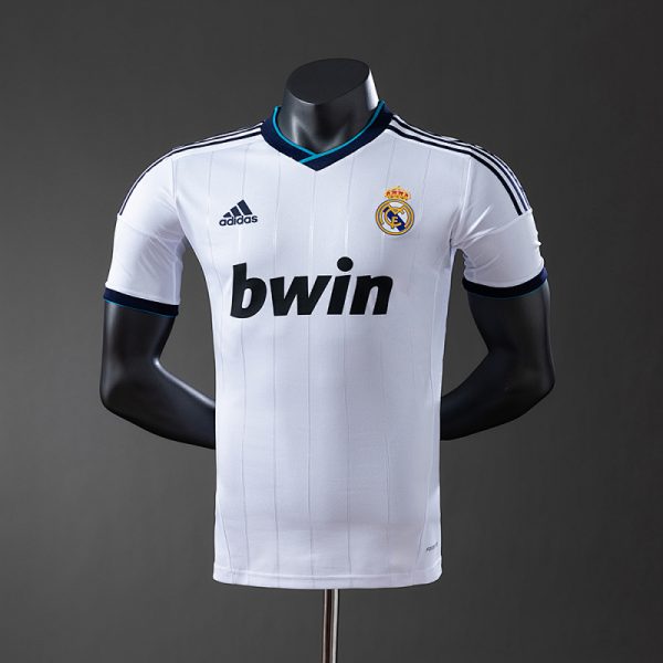 Real Madrid 12/13 Home Player Version Retro Jersey