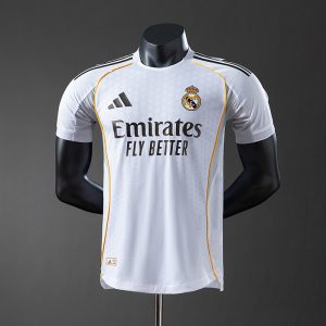 Real Madrid 25/26 Home Player Version Jersey