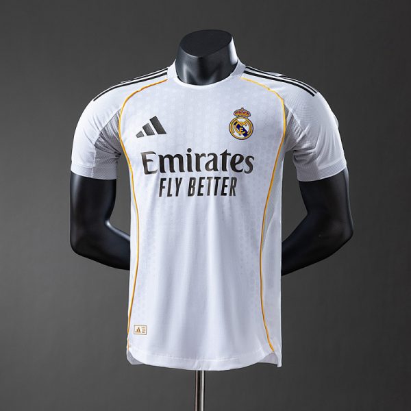 Real Madrid 25/26 Home Player Version Jersey