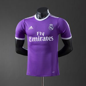 Real Madrid 16/17 Away Player Version Retro Jersey