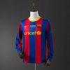 Barcelona 10/11 Home Champions League League Edition Long Sleeve Retro Jersey