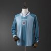 England 1996 Away Long Sleeve Retro Jersey