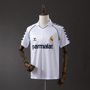 Real Madrid 86/87 Home Retro Jersey