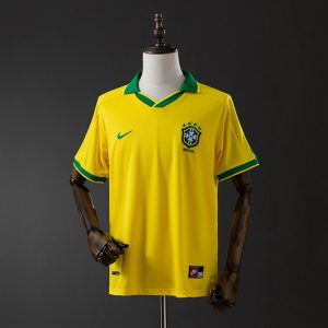 Brazil 1997 Home Retro Jersey