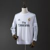 Real Madrid 15/16 Home Long Sleeve Retro Jersey