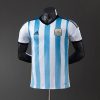 Argentina 2014 Home Player Version Retro Jersey