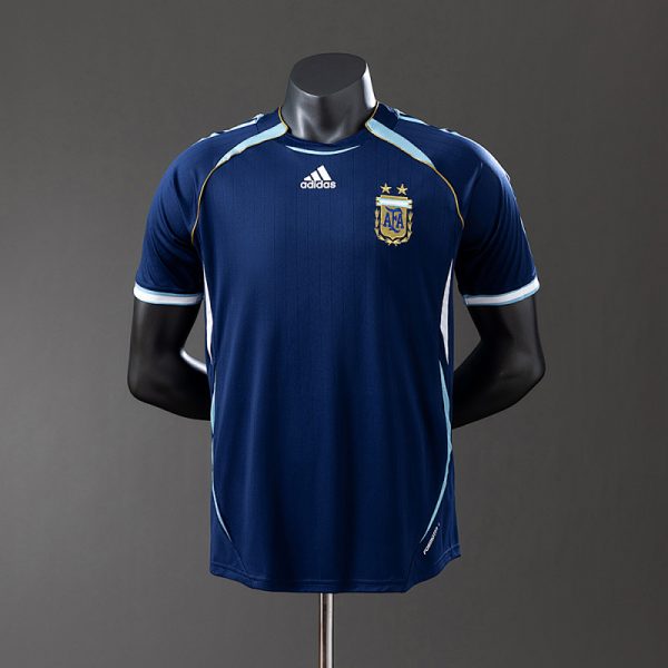 kb-212821883-1 Argentina 2006 Away Player Version Retro Jersey
