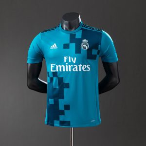 Real Madrid 17/18 Third Player Version Retro Jersey