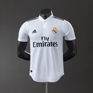Real Madrid 18/19 Home Player Version Retro Jersey