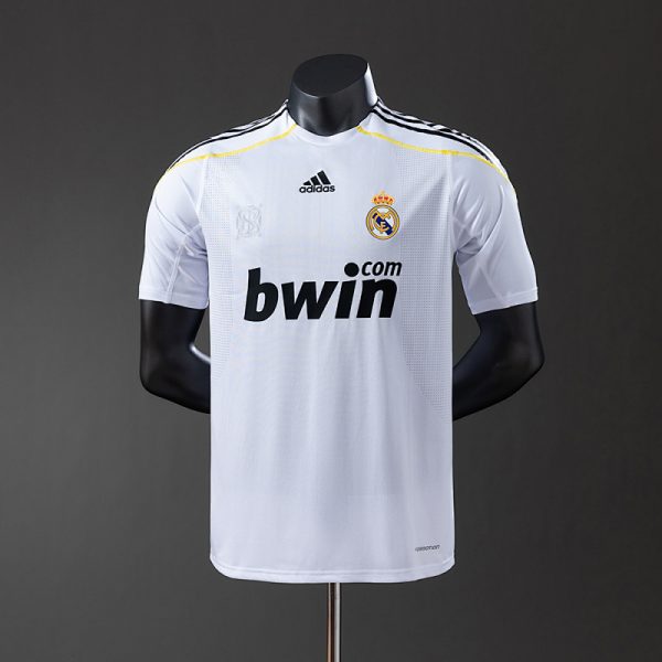 Real Madrid 09/10 Home Player Version Retro Jersey