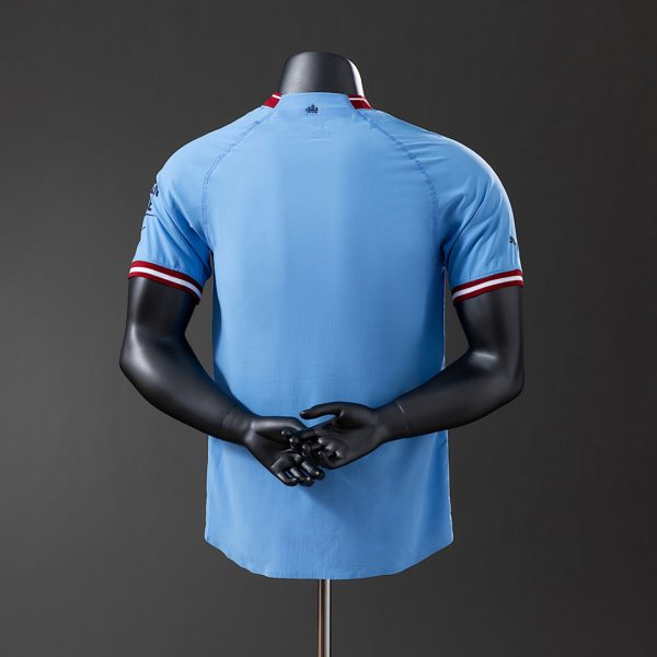 Manchester City 22/23 Home Player Version Retro Jersey
