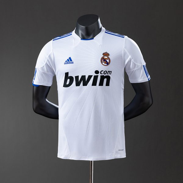 Real Madrid 10/11 Home Player Version Retro Jersey
