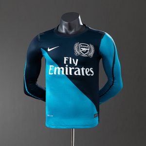 kb-212823037-1 Arsenal 11/12 Away Long Sleeve Player Version Retro Jersey