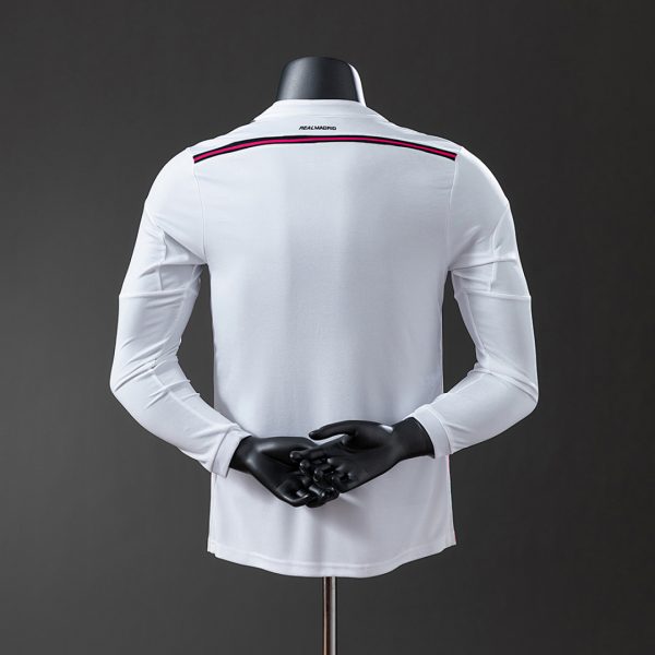 Real Madrid 14/15 Home Long Sleeve Player Version Retro Jersey