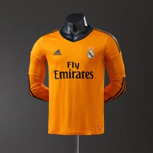 Real Madrid 13/14 Third Long Sleeve Player Version Retro Jersey