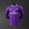 Real Madrid 16/17 Away Long Sleeve Player Version Retro Jersey