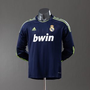 kb-212823173-1 Real Madrid 12/13 Away Long Sleeve Player Version Retro Jersey