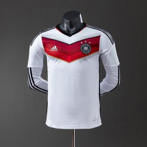 kb-212823177-1 Germany 2014 Home Long Sleeve Player Version Retro Jersey