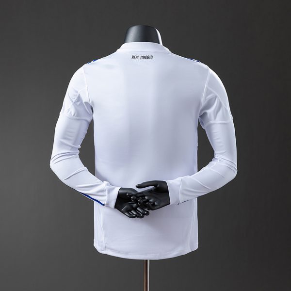 Real Madrid 10/11 Home Long Sleeve Player Version Retro Jersey