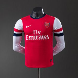 kb-212823310-1 Arsenal 12/13 Home Long Sleeve Player Version Retro Jersey
