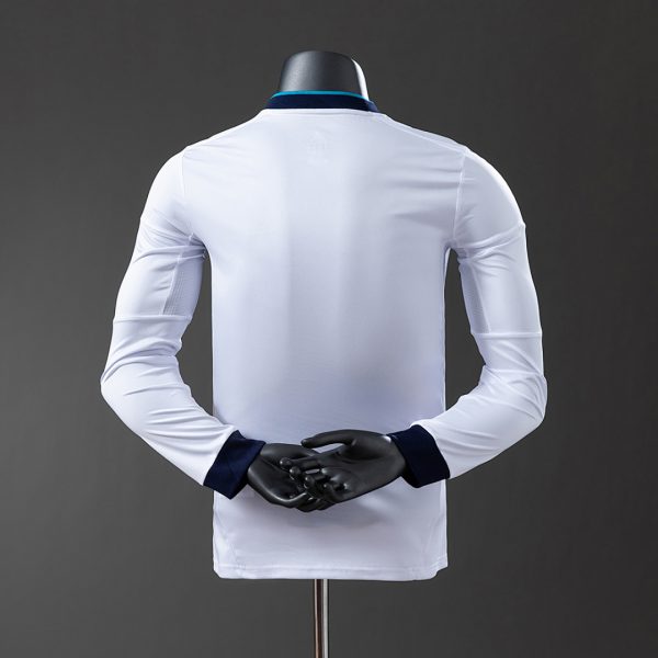 Real Madrid 12/13 Home Long Sleeve Player Version Retro Jersey